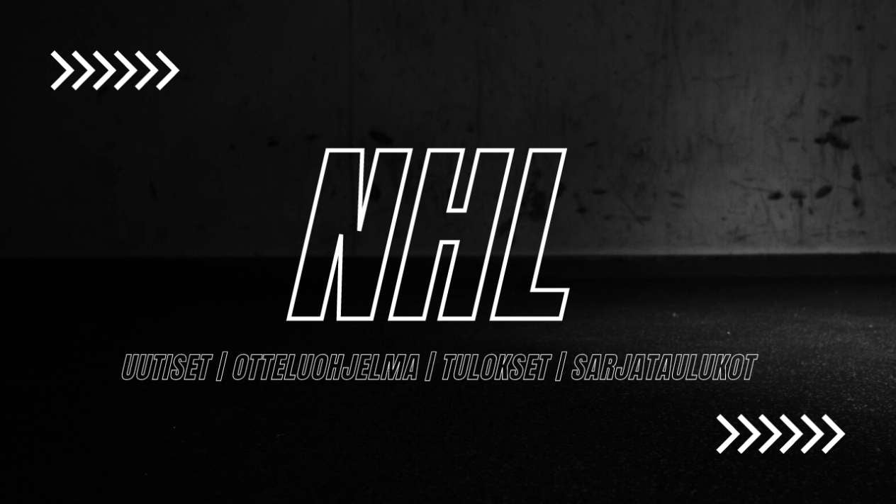 NHL – kausi 2022-23 | Uutiset, suomalaiset, ottelut, tulokset, tv